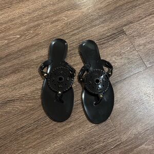 Jack Rodger’s jelly flip flops